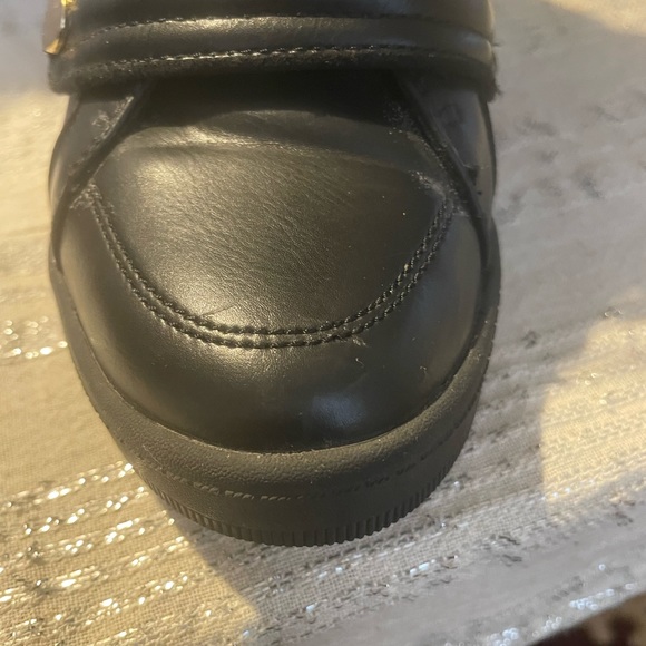 Aldo black, futuristic size 10 wedge boots. Worn once to a Prince event. - Picture 5 of 10